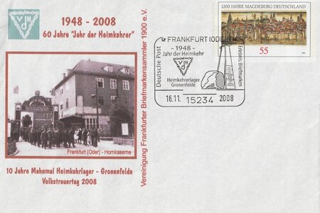 Postkarte von Frankfurt (Oder)