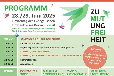 Programm KKT 2025 Programm des Kreiskirchentages 2025