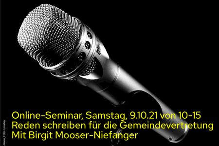 Reden Schreiben - Online-Seminar