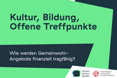 Dialogreihe Wandel. Machen. Vor Ort. Dialogreihe Wandel. Machen. Vor Ort.