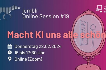 Macht KI uns alle schöner? Einladungskarte