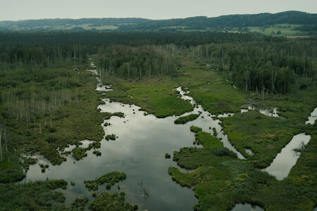 sinkendes Land