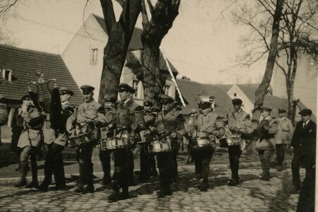 Der Spielmannszug des Reichsbanners
