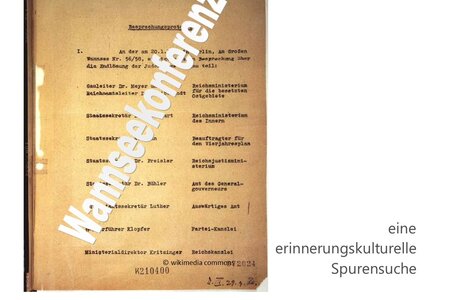 abgebildetes Schriftstück - Aktennotiz 