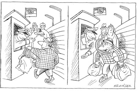 Karikatur von Barbara Henniger