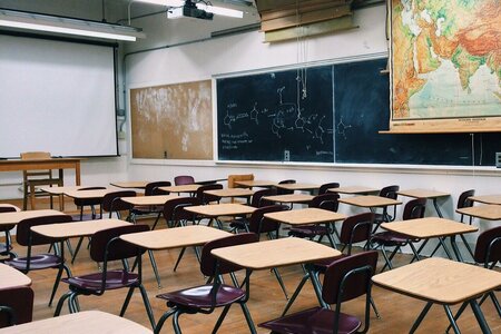 Klassenzimmer in der Schule