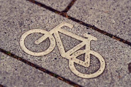 Demokratie & Politik per Rad Piktogramm Fahrrad