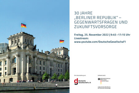 Veranstaltungsflyer Berliner Republik Veranstaltungsflyer Berliner Republik