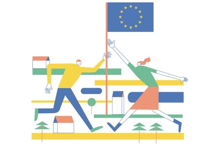 Illustration zum Thema "Was ist Europa?"