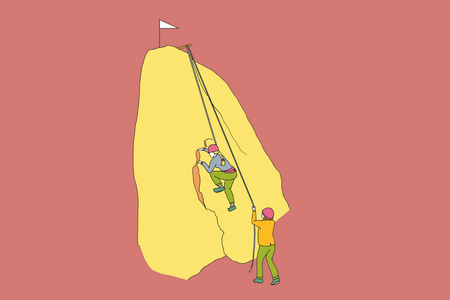 Illustration zum Thema Koalition