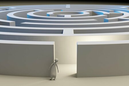 Ein Labyrinth