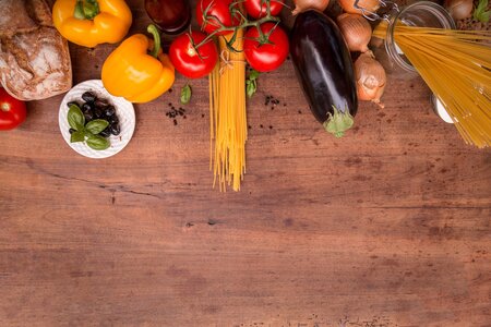 Gesunde Ernährung mit Gemüse