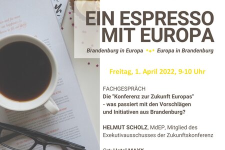 Ein Espresso... mit H. Scholz Einladung 1.4.22