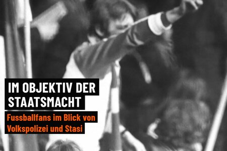 Screenshot der Webseite mit dem Titel "Im Objektiv der Staatsmacht"