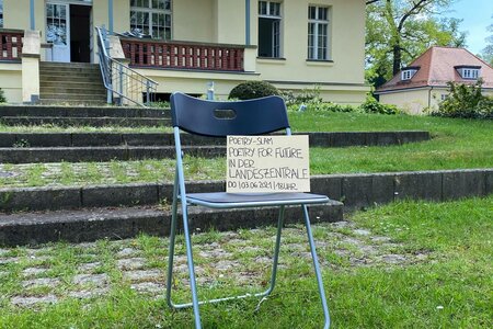 Poetry for future in der Landeszentrale