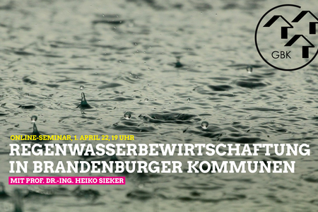 Regenwasserbewirtschaftung
