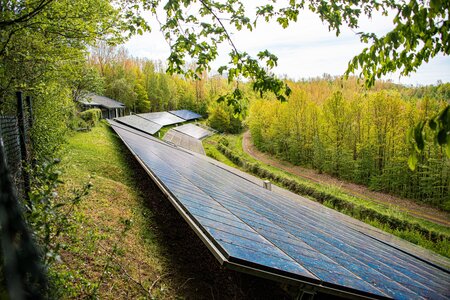 Photovoltaik Anlage im Freien