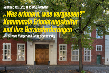 Seminar zur Erinnerungskultur 