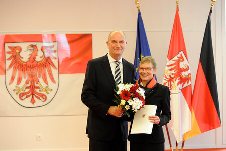 Dietmar Woidke und Sabine Kunst