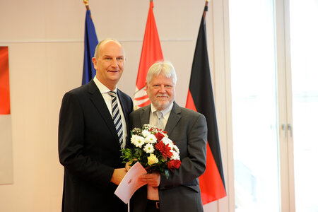 Dietmar Woidke und Helmuth Markov