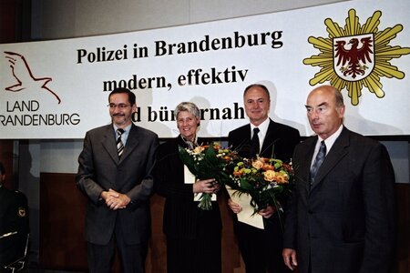 Ernennung der damaligen Polizeipräsidenten
