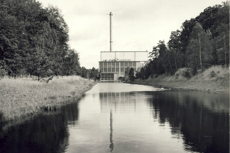 Einlaufkanal Kernkraftwerk Rheinsberg