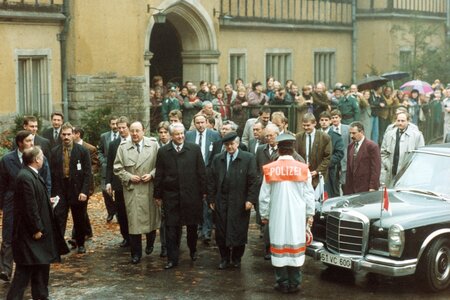 Staatsbesuch Boris Jelzins in Potsdam