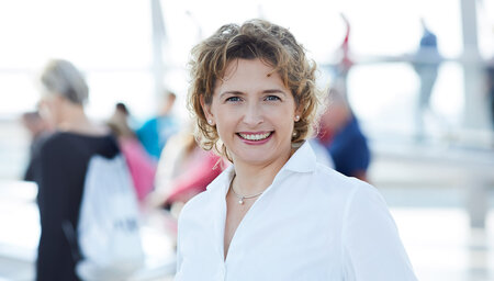 Nicola Beer. Pressefoto