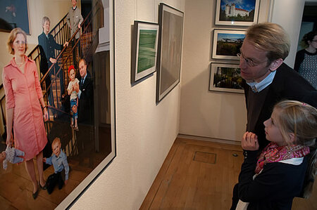 In der Ausstellung