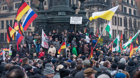 Pegida in Dresden