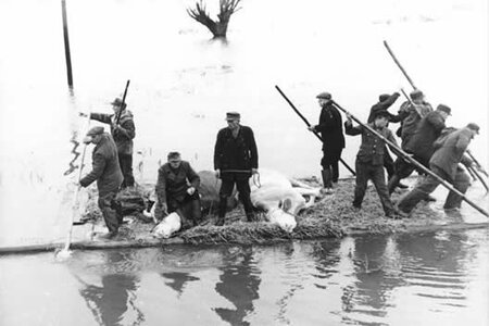 Hochwasserkatastrophe im Oderbruch 1947