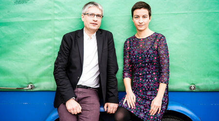 Sven Giegold und Ska Keller