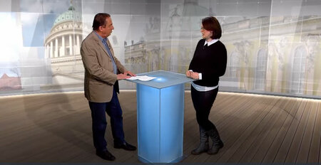 Katrin Marx im Potsdam-TV