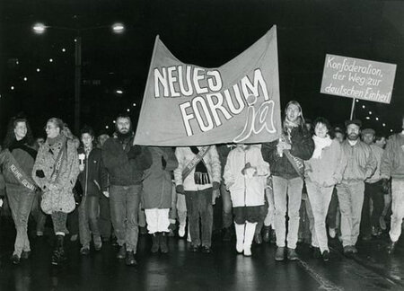 Demonstration am 11. Dezember 1989 in Frankfurt (Oder)