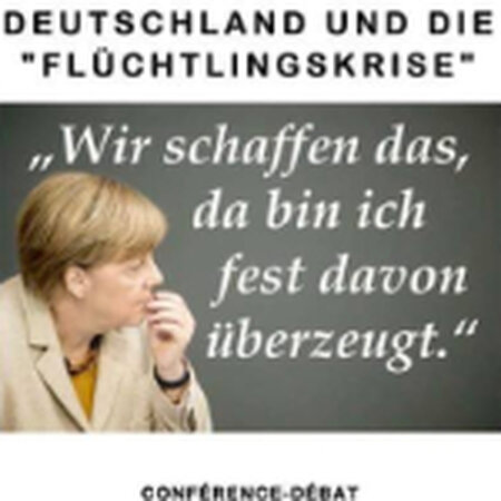 Ankündigungsplakat für die Diskussion