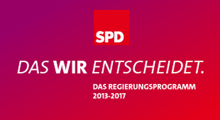 SPD Regierungsprogramm 2013 - 2017