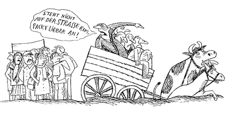 Karikatur von Barbara Henniger