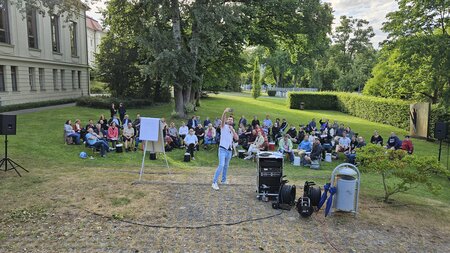 Das Haus der Landeszentrale beim Brandenburg-Quiz