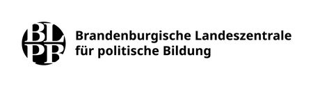 Logo der BLPB mit zweizeiligem Schriftzug in schwarz