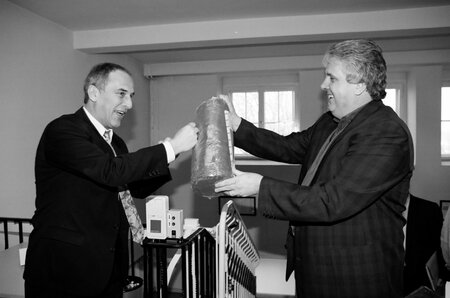 Boxkampf zwischen Wolfgang Birthler und Heinz Vietze