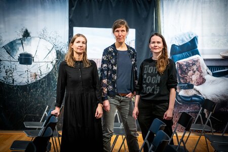 Die Fotografinnen des Projektes "Was bleibt - Arm im Alter"