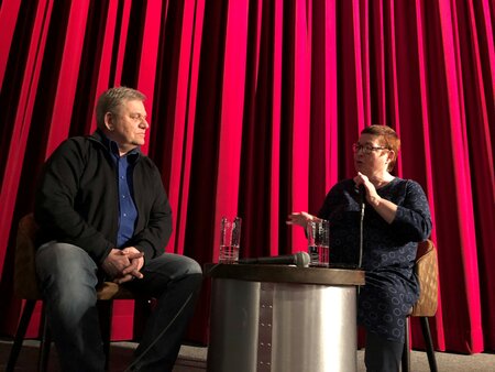 Martina Weyrauch im Gespräch mit Jens Arndt am 20.01.2022 im Thalia-Programmkino