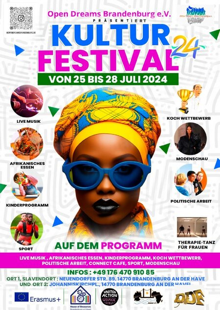Flyer für das Open Dreams Kulturfestival 