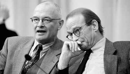 Herbert Knoblich und Hans Otto Bräutigam;  Foto: Simone Römhold