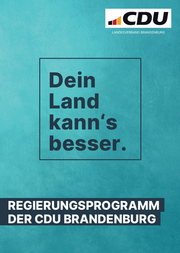 CDU Landtagswahlprogramm 2024