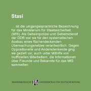 Am 8. Februar 1950 wurde das Ministerium für Staatssicherheit gegründet. Ihr wollt mehr dazu erfahren? Dann folgt dem Link in der Bio.