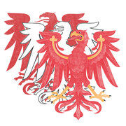 Brandenburgs Adler Wappen. Illustration: Anne Baier, ByeByeSea.com 
