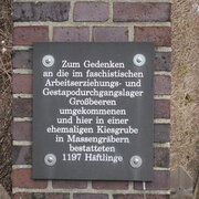 Gedenkstätte für das »Arbeitserziehungslager« der Gestapo in Großbeeren