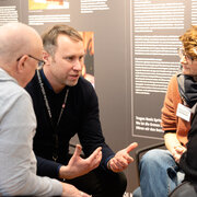 Diskussionsrunde beim Methodenworkshop "Sprechen und Zuhören". 