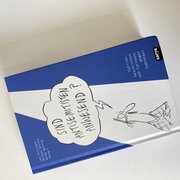 Das Bild zeigt das Buch "Sind Antisemitisten anwesend? Satiren, Geschichten und Cartoons gegen Judenhass".